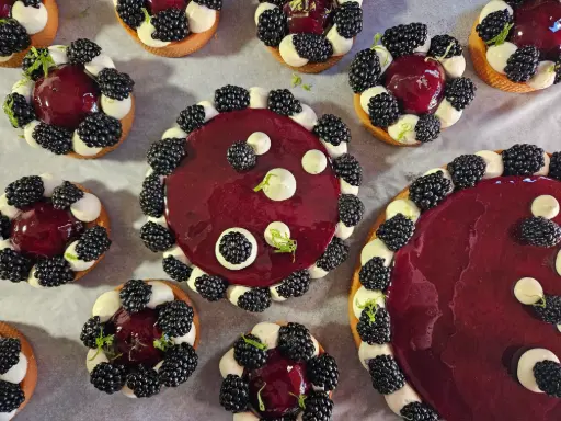 Tarte Mûre / Cassis / Bergamote